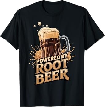 Powered By Root Beer T-Shirt