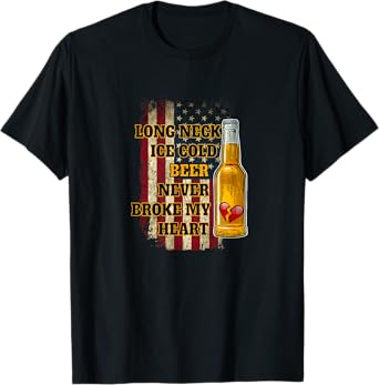 Long Neck Ice Cold Beer T-Shirt