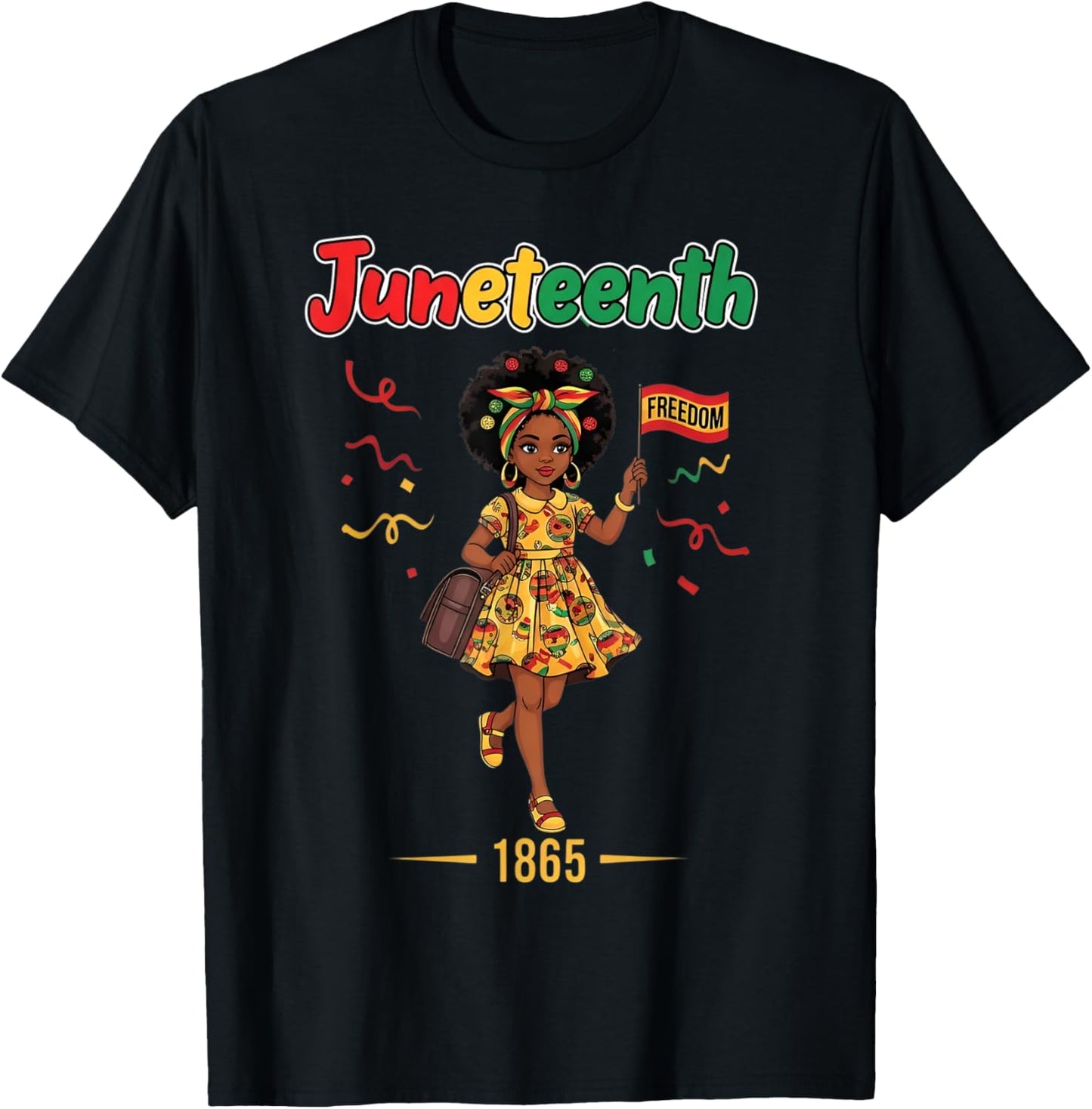 Junenteeth Shirt for Girls Womens Teen Kids Girls Juneteenth T-Shirt
