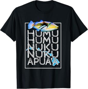 Humuhumunukunukuapua'a Triggerfish Hawaiian Shirt T-Shirt