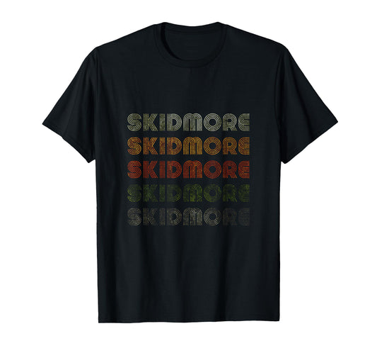 Love Heart Skidmore Tee Grunge Vintage Style Black Skidmore T-Shirt