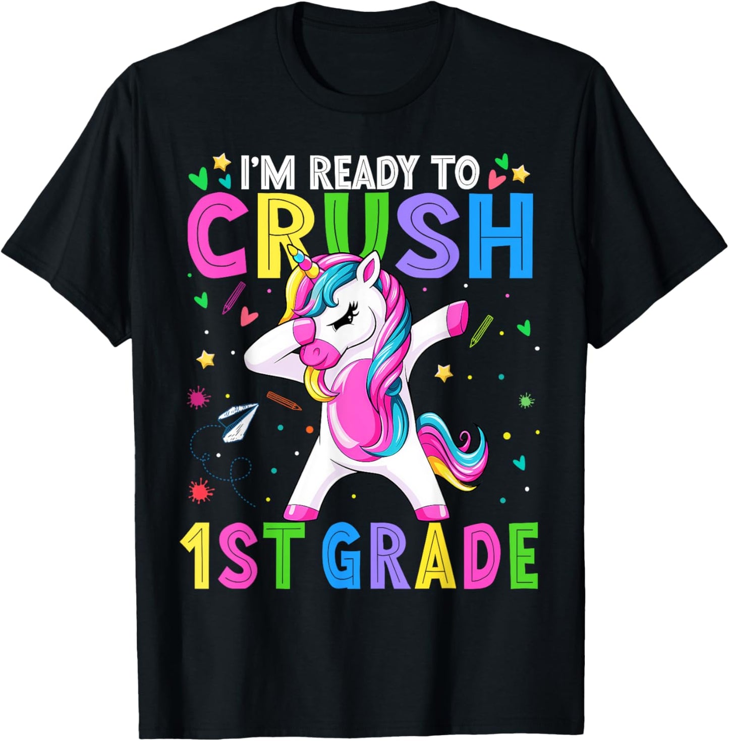 I'm Ready For First Grade Back To School 1st Grade Girls T-Shirt