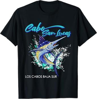Cabo San Lucas Los Cabos Baja California Sur Marlin Tourist T-Shirt