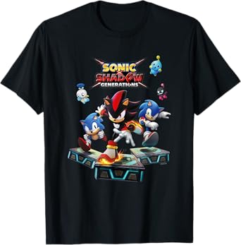 Sonic the Hedgehog, Sonic X Shadow Generations - Key Art T-Shirt