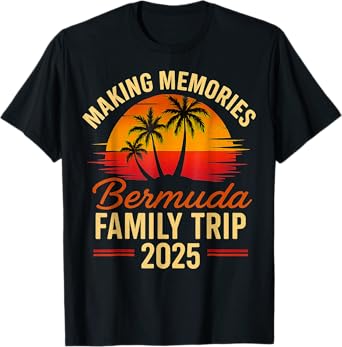 Family Cruise Bermuda 2025 Summer Matching Vacation 2025 T-Shirt