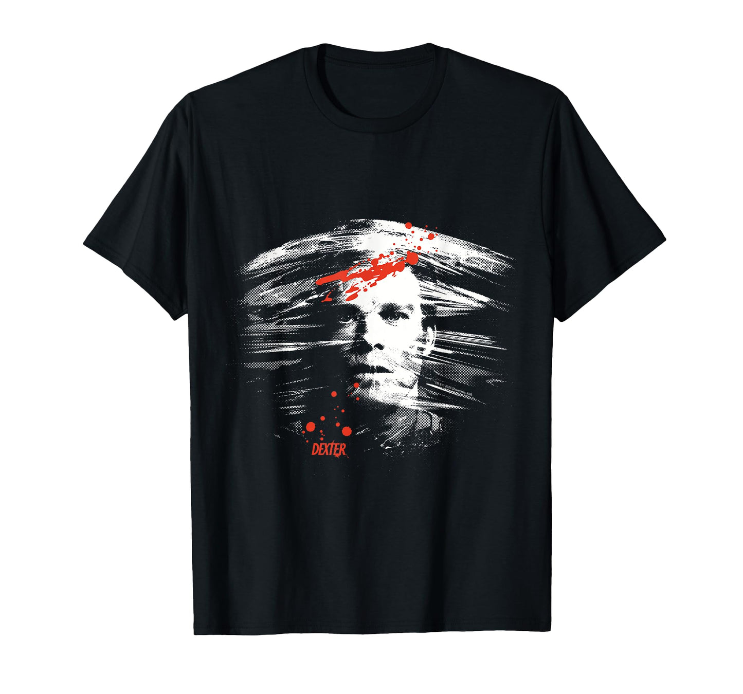 Official Dexter TV Show Plastic Sheets T-Shirt