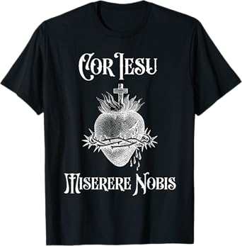 Jesus Sacred Heart Catholic Religious Christ Jesus Lover T-Shirt