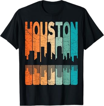 Houston Vintage Houston Texas Retro Houston T-Shirt