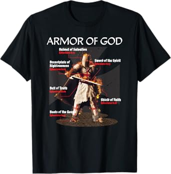 Cool Christian Graphic Religious Verse Gifts Him Men Sayings T-Shirt