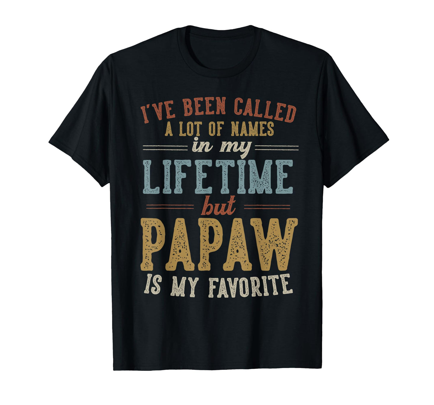 Papaw Is My Favorite Name - Father's Day Papaw T-Shirt