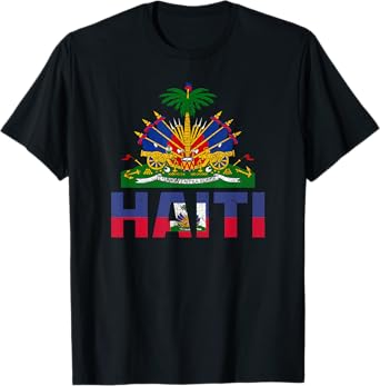 Haiti Independence Haitian Flag Day Haiti Flag Women Men T-Shirt