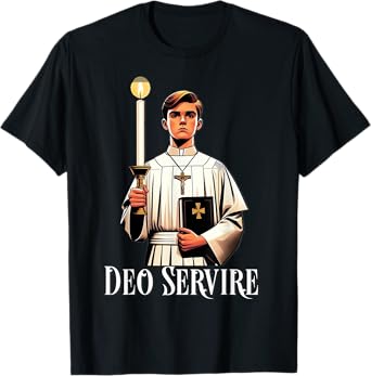 Catholic Altar Server Latin Mass T-Shirt