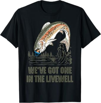 We’ve Got One in the Livewell Fishing-Themed Pregnancy T-Shirt