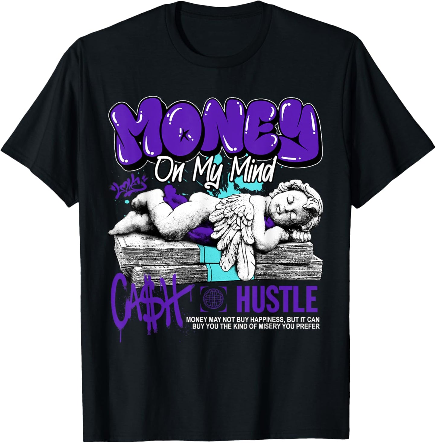 Money Cash Grape 5s Matching Tee For Men Women T-shirt