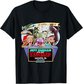 Jeff Dunham Wichita, KS (2024) T-Shirt