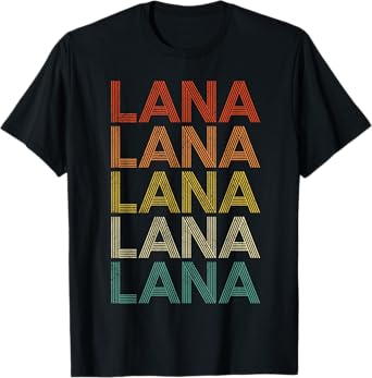 Lana Vintage Retro T-Shirt
