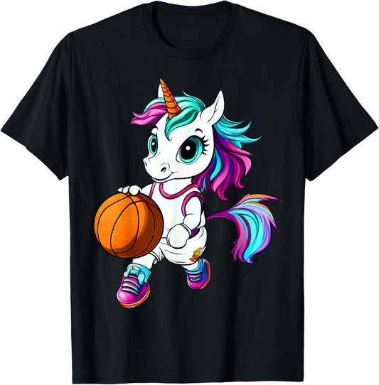 Unicorns Basketball / Basketball Unicorn T-Shirt