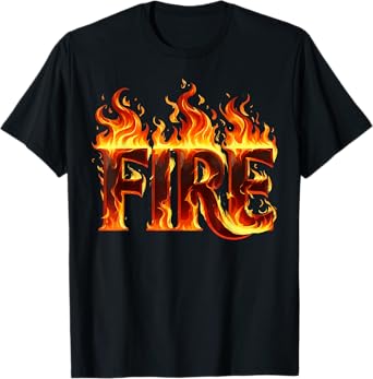 Couple Matching FIRE and ICE Halloween Party Lazy Costume T-Shirt