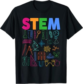 STEM Science Technology Engineering Math Teacher T-Shirt