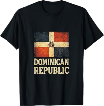 Dominican Flag Vintage Republic National Team T-Shirt