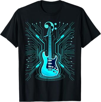 Bass with Clef for Bassists & Bass Player T-Shirt