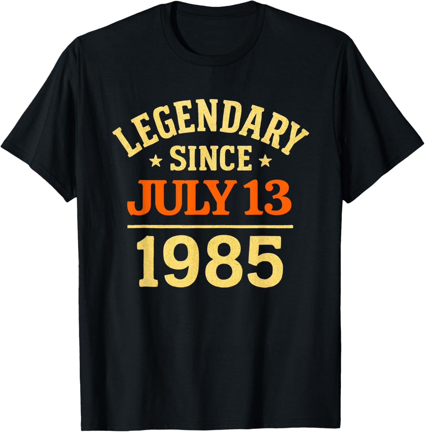 Legendary Since July 13 1985, Awesome Birthday Party Retro T-shirt