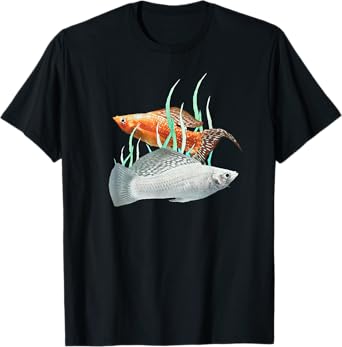 Molly Fish Mollies Aquarium Fish Tank Breeders T-Shirt