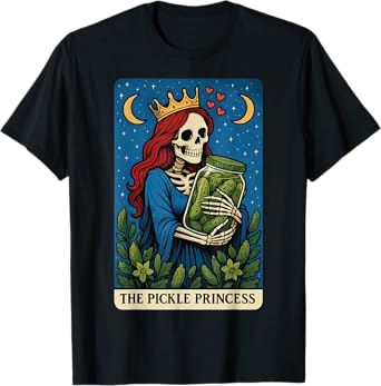 The Pickle Princess Tarot Card T-Shirt