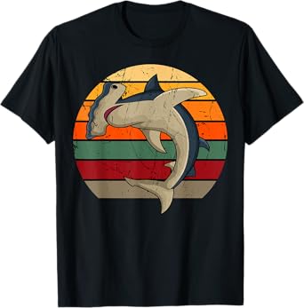 Retro Hammerhead Shark T-Shirt