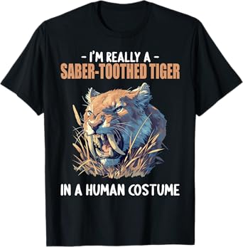 Saber-Toothed Tigers Saber-Toothed Tiger T-Shirt