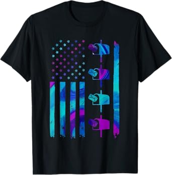 Vintage Postal Worker American Flag US Postal Service T-Shirt