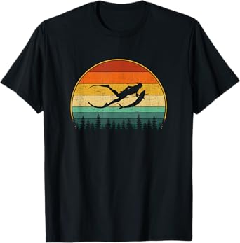 Spearfishing retro, spear fishing T-Shirt
