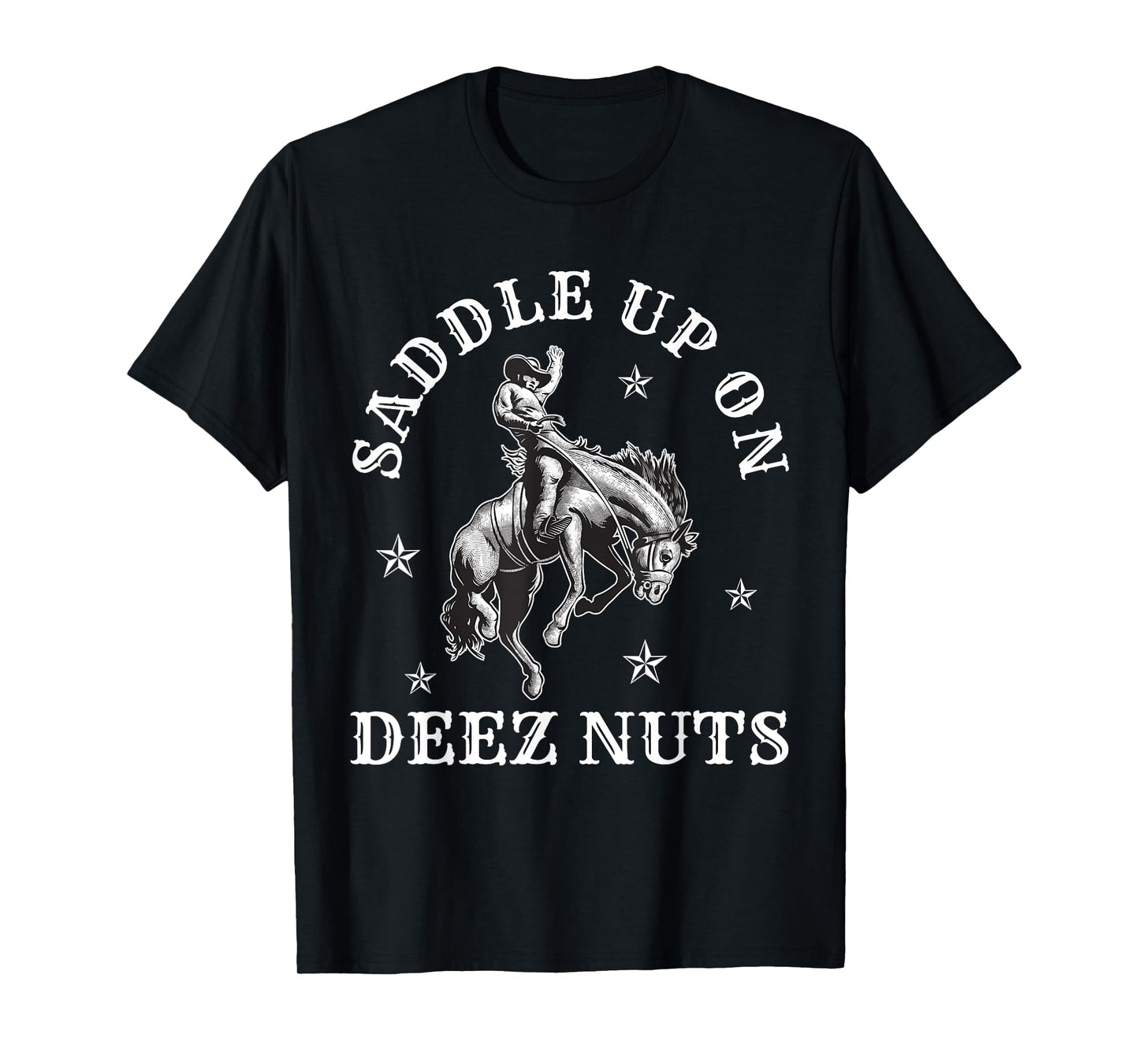 Cowboycore Saddle Up Deez Nuts Cowboy Aesthetic T-Shirt
