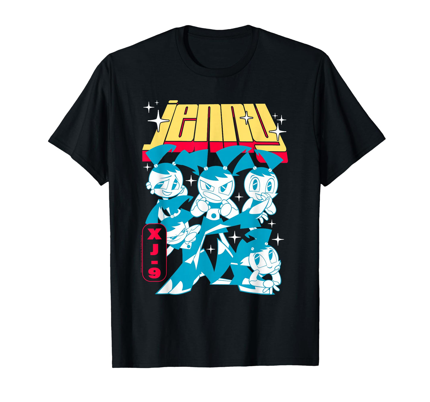 My Life as a Teenage Robot Jenny Poses Cartoon T-Shirt