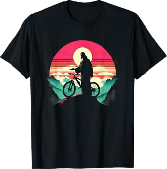 Jesus Mountain Bike - Funny Christian Religious Cyclist T-Shirt
