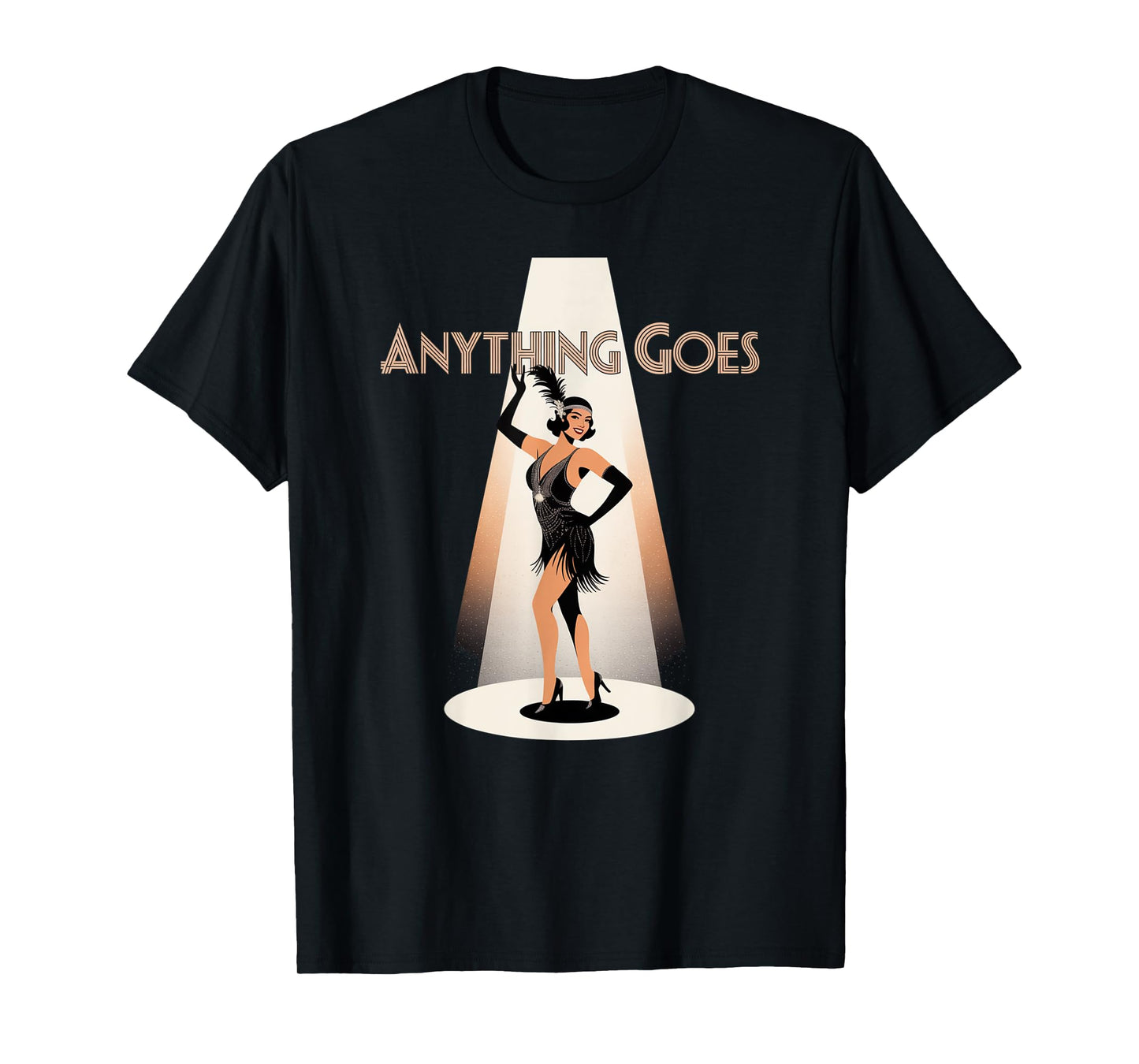 Anything Goes Retro Musical Theater Broadway Theatre T-Shirt