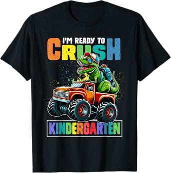 I'm Ready To Crush Kindergarten First Day Of School Boys T-Shirt