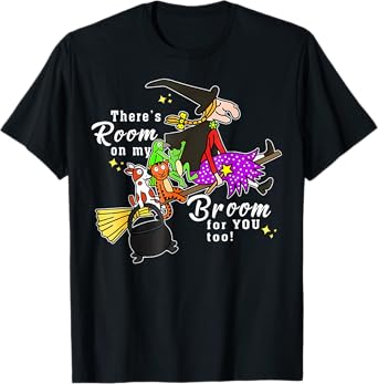 There'S Room On My Broom For You Too Teacher Halloween T-Shirt