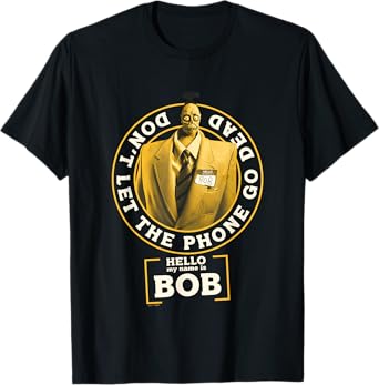 Beetlejuice Beetlejuice Don't Let The Phone Go Dead Bob T-Shirt