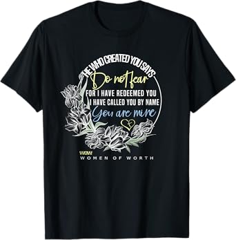 Isaiah 43:1 Bible Verse Do Not Fear T-Shirt