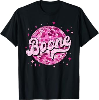 Retro Boone First Name I Love Boone 80's Vintage T-Shirt