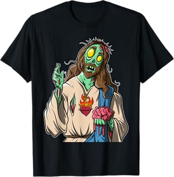 Zombie Jesus Halloween T-Shirt
