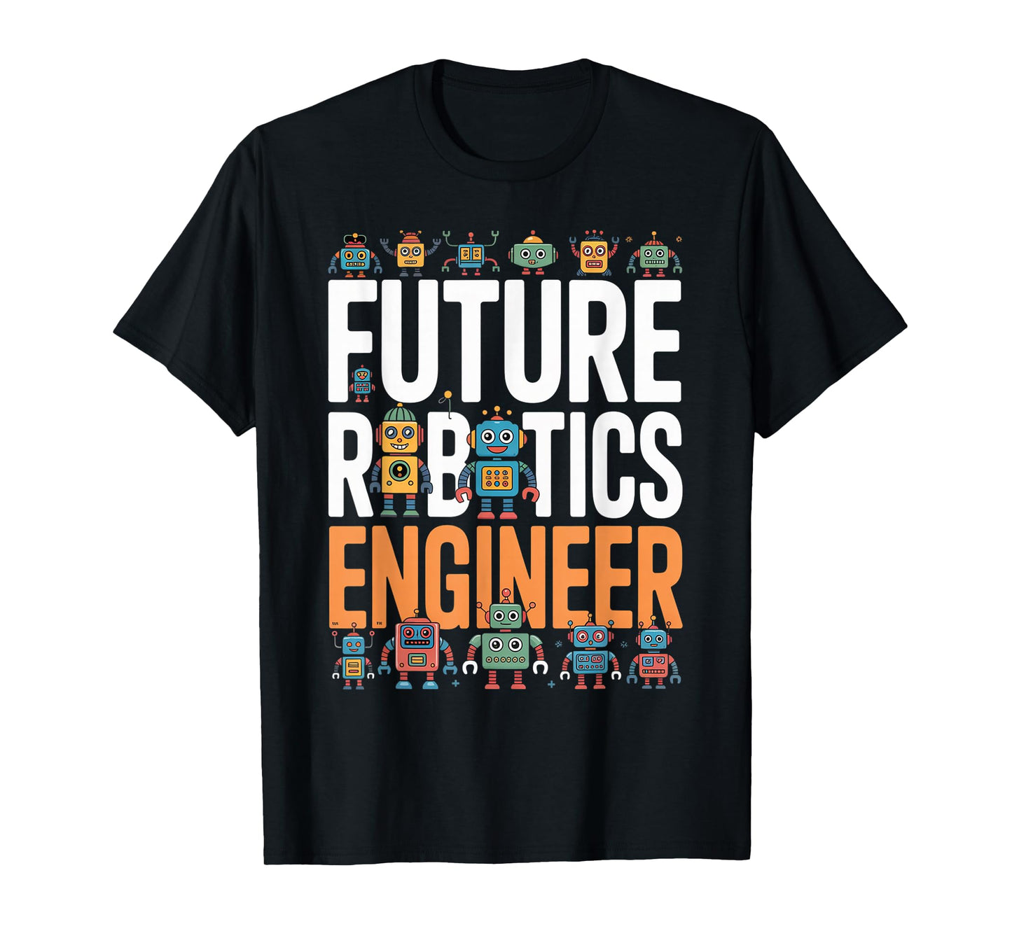 Future Engineer Robotics Fun Robot Costume Boys, Girls, Kids T-Shirt