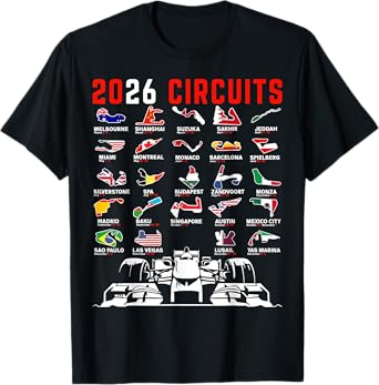 Racing Car Silhouette T-Shirt