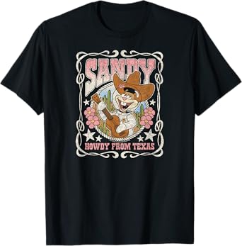 SpongeBob SquarePants - Sandy Cheeks Howdy From Texas T-Shirt