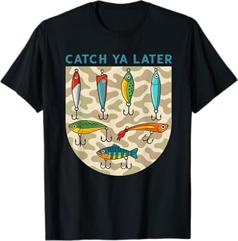 Catch Ya Later Fishing Lures Camo Southern Boy T-Shirt