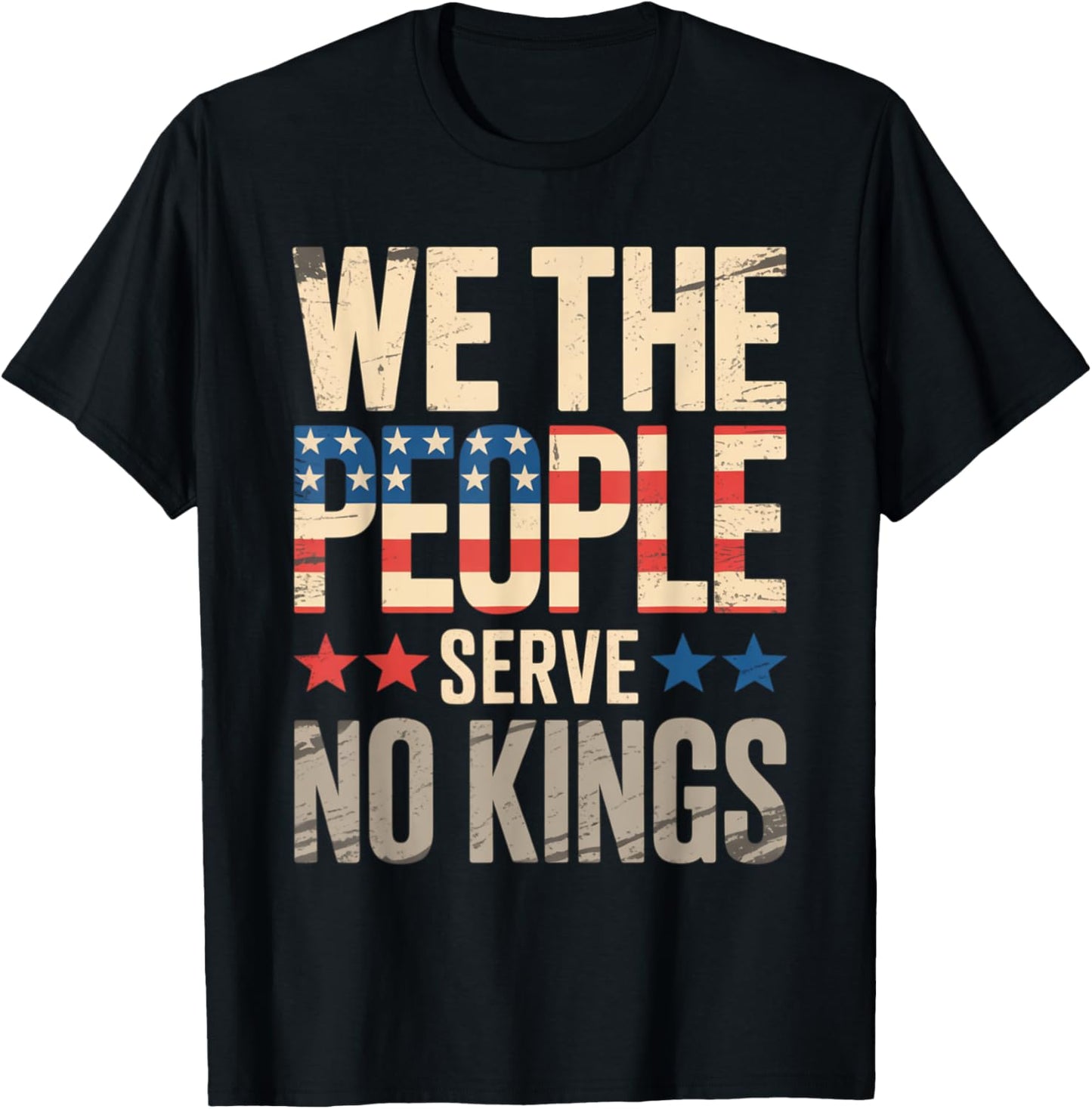 No Kings In America, Democracy, We The People T-Shirt