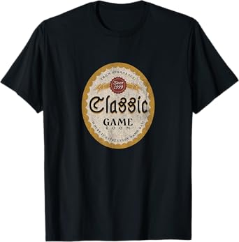 Classic Game Room "From Spaaaaace!" Beer Logo T-Shirt