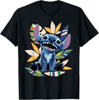 Disney Lilo & Stitch Live-Action Movie Tropical Island Leaf T-Shirt