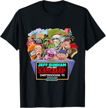 Jeff Dunham Chattanooga, TN (03/03/23) T-Shirt